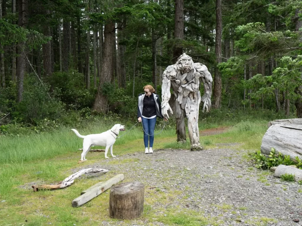 Drifted Creations Mayhew the Sasquatch | Destination Campbell River