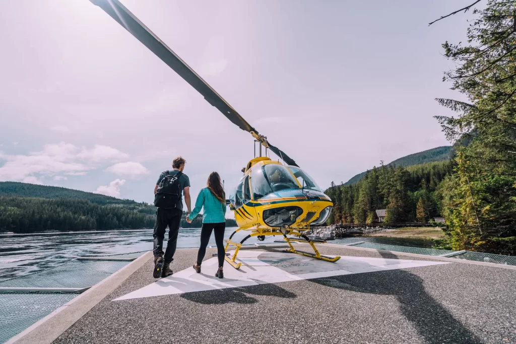 5 Activities to Turn Up the Heat in Campbell River Helicopter | Destination Campbell River