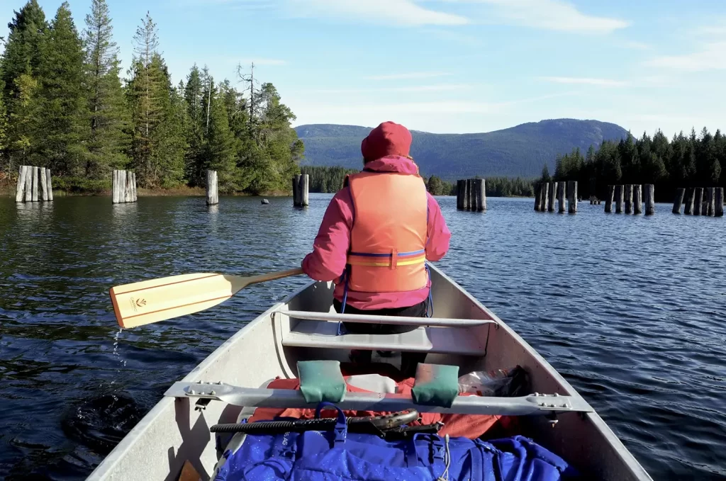 A Paddlers Guide to the Sayward Canoe Route Erin | Destination Campbell River