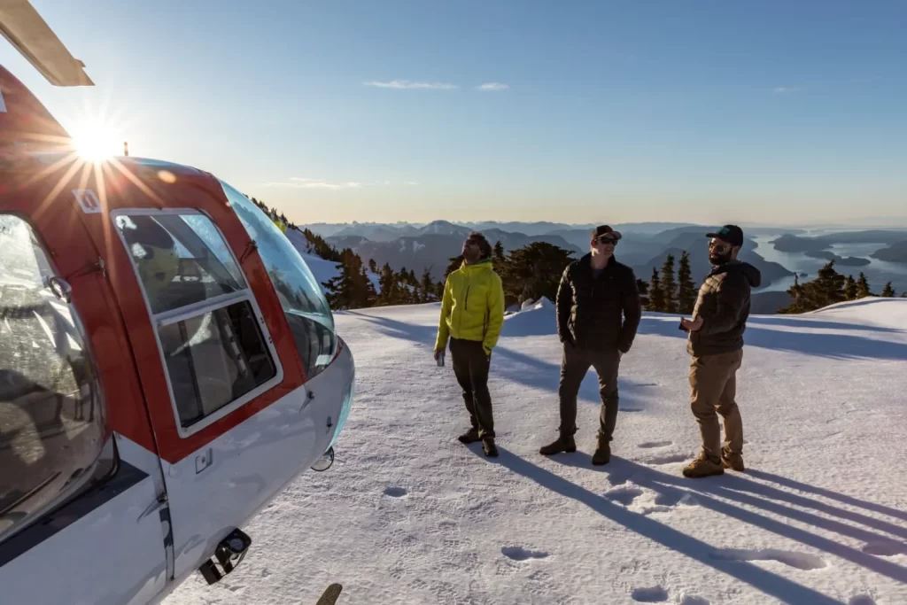 Snow Helicopter | Destination Campbell River