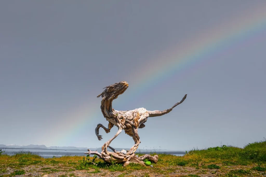 Drifted Creations Sarah the Hererrasaurus Formerly Raptor | Destination Campbell River
