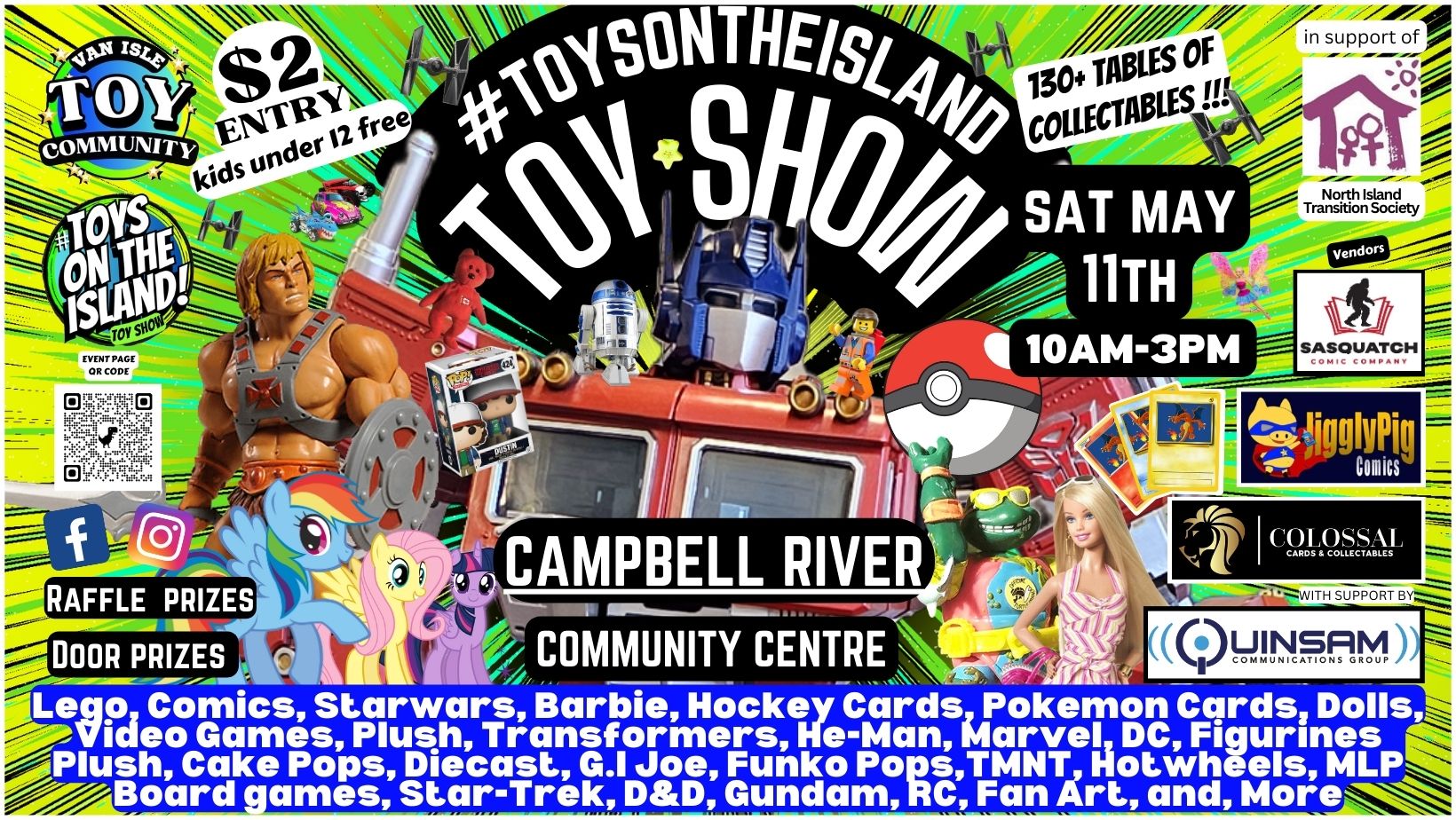 TOY SHOW MAY 11TH