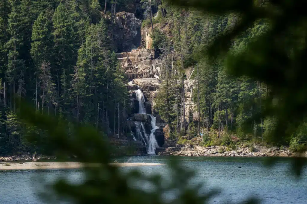View of Myra Falls | Tyler Cave | Destination Campbell River