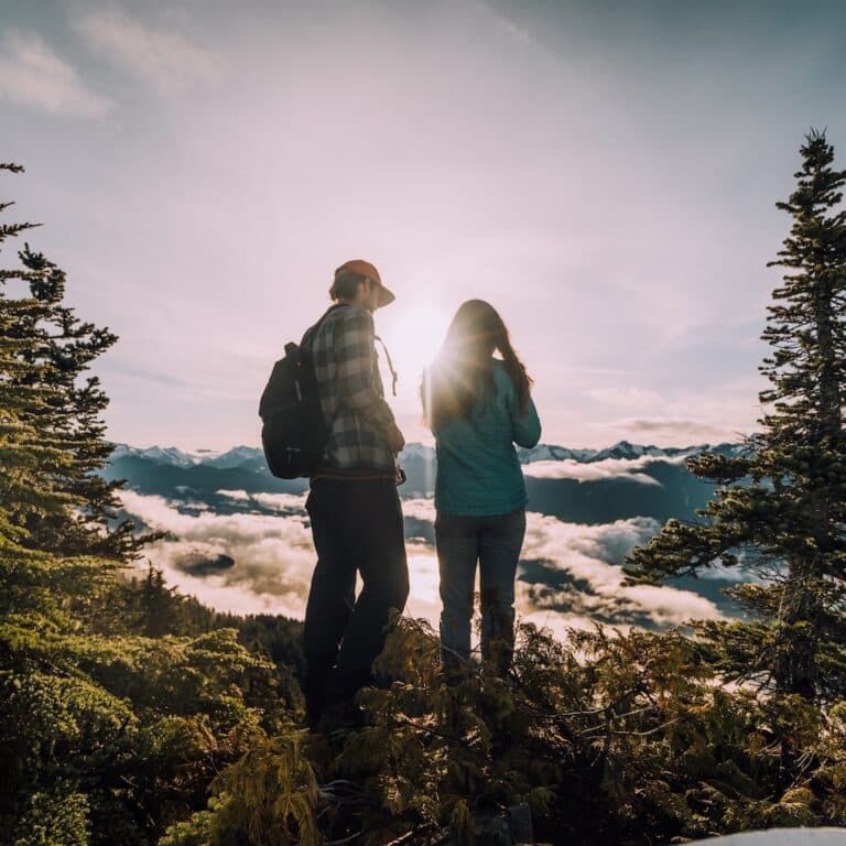 View from Strathcona Provincial Park Moutain Peak | Tyler Cave | Destination Campbell River
