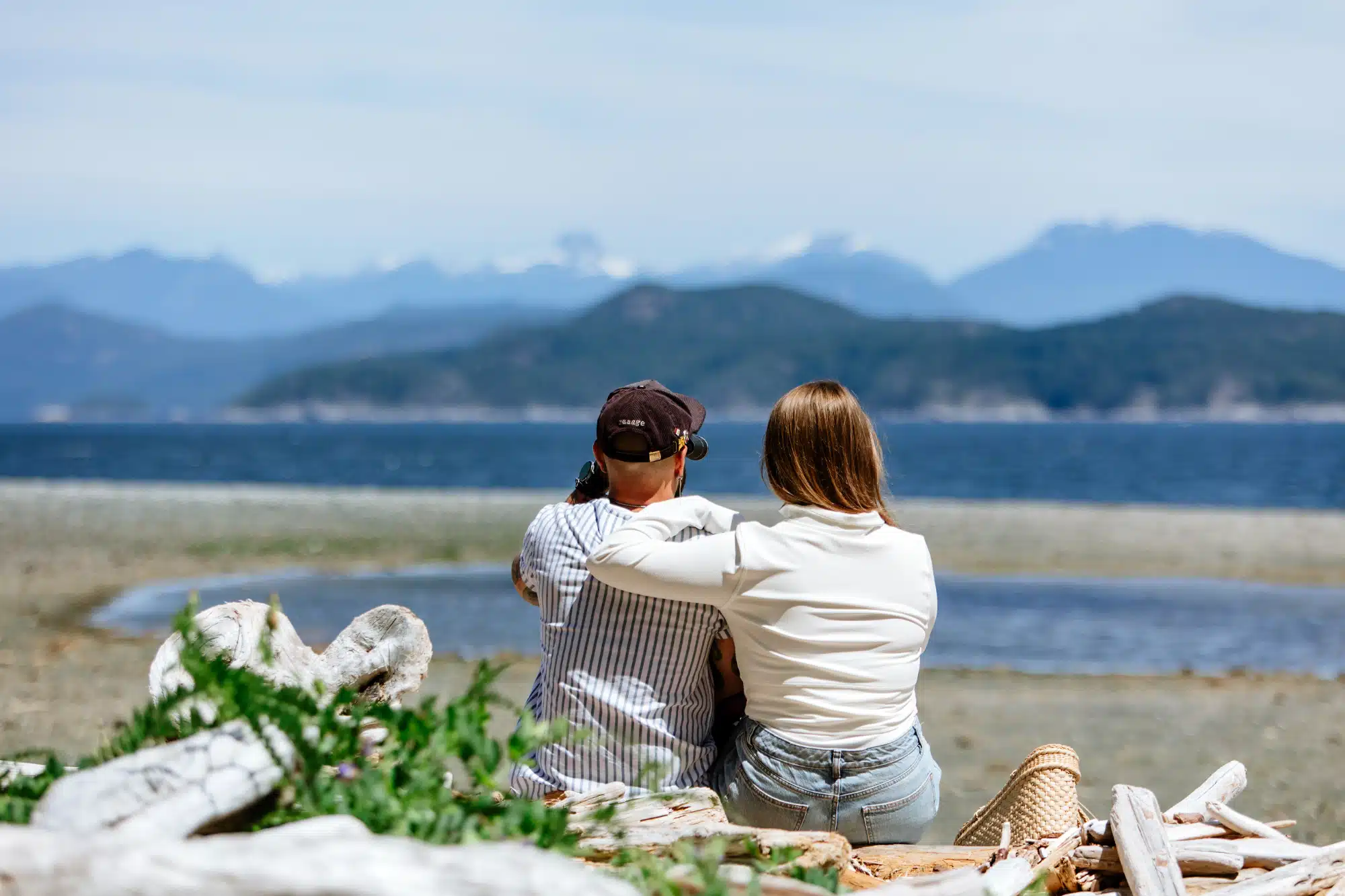 Visitors View from Rebecca Spit Quadra Island | Bluetree Photography | Destination Campbell River