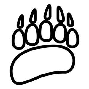 noun bear footprint 8006902